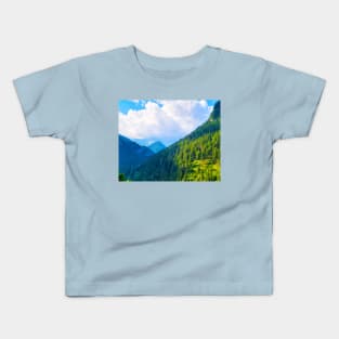 Mountain Gradient Kids T-Shirt